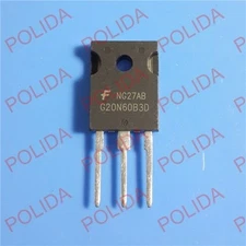 10PCS IGBT Transistor FAIRCHILD/INTERSIL/HARRIS TO-247 HGTG20N60B3D G20N60B3D
