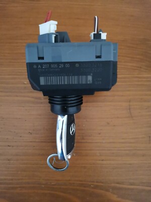 08-14 Mercedes W204 C350 GLK350 Ignition Switch Controller Module With 2 Keys Set 03 Desx