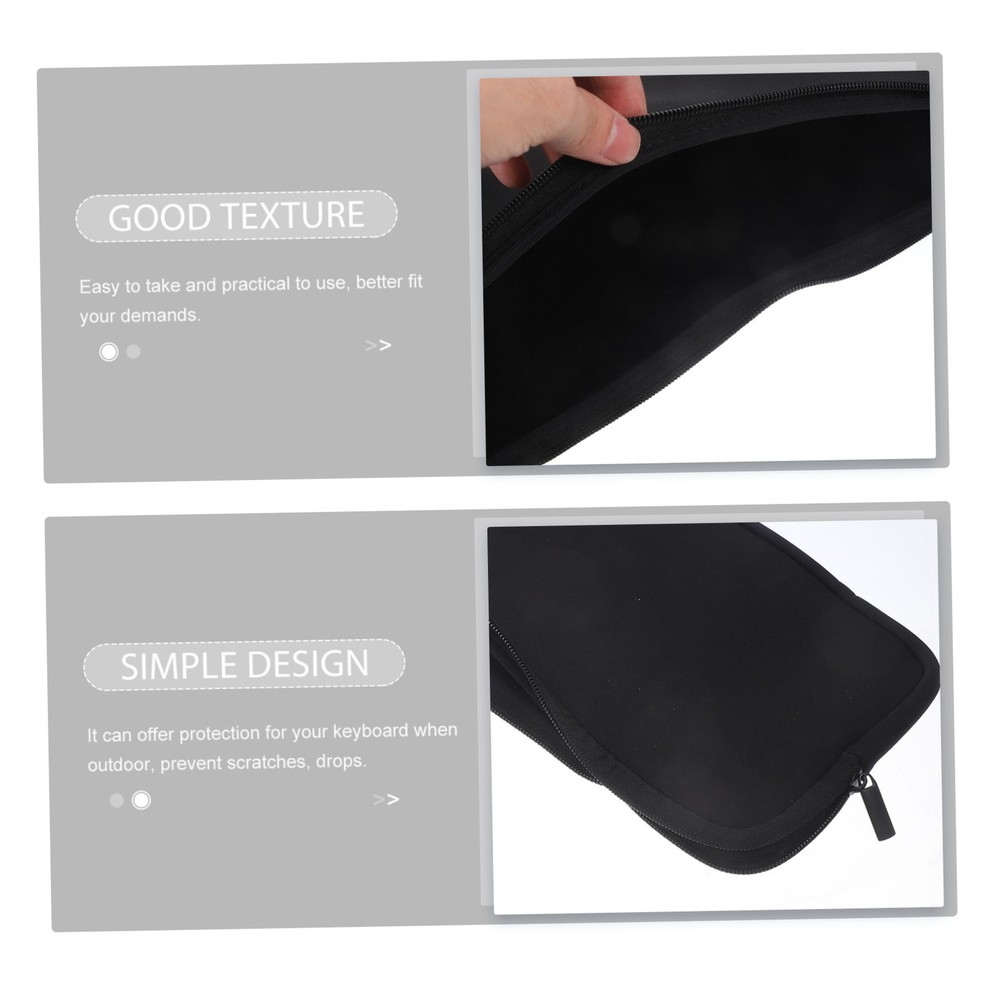Portable Neoprene Case for Mechanical Keyboard Storage and Protection