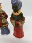 Christmas Salt & Pepper Shakers Carolers Choir Couple Christmas Singers — photo 8