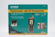 Extech HD500 Psychrometer - Style (Psychrometer): Hand Held,  IR thermometer