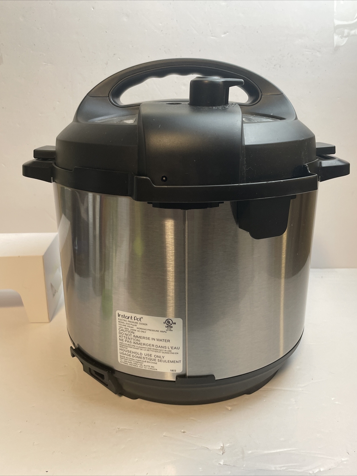 Instant Pot IPDUO Plus 60 9in1 Electric Pressure Cooker Stainless