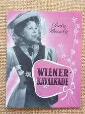 Danish movie program "Wiener-Kavalkade" Paula Wessely.Hans Holt.