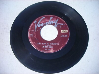 Jimmy Reed The Sun is Shining / Baby, What's on Your Mind? 1957 45rpm
