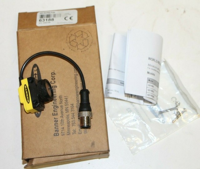 Banner Engineering Qs18vn6rq5 Sensor New Qty 1 Ea Tos For