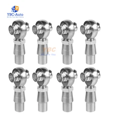 Chromoly 4 Link 3/4 x 3/4-16 Rod End Kit Heim Joints Ends XMRL12 Bung .120 Wall