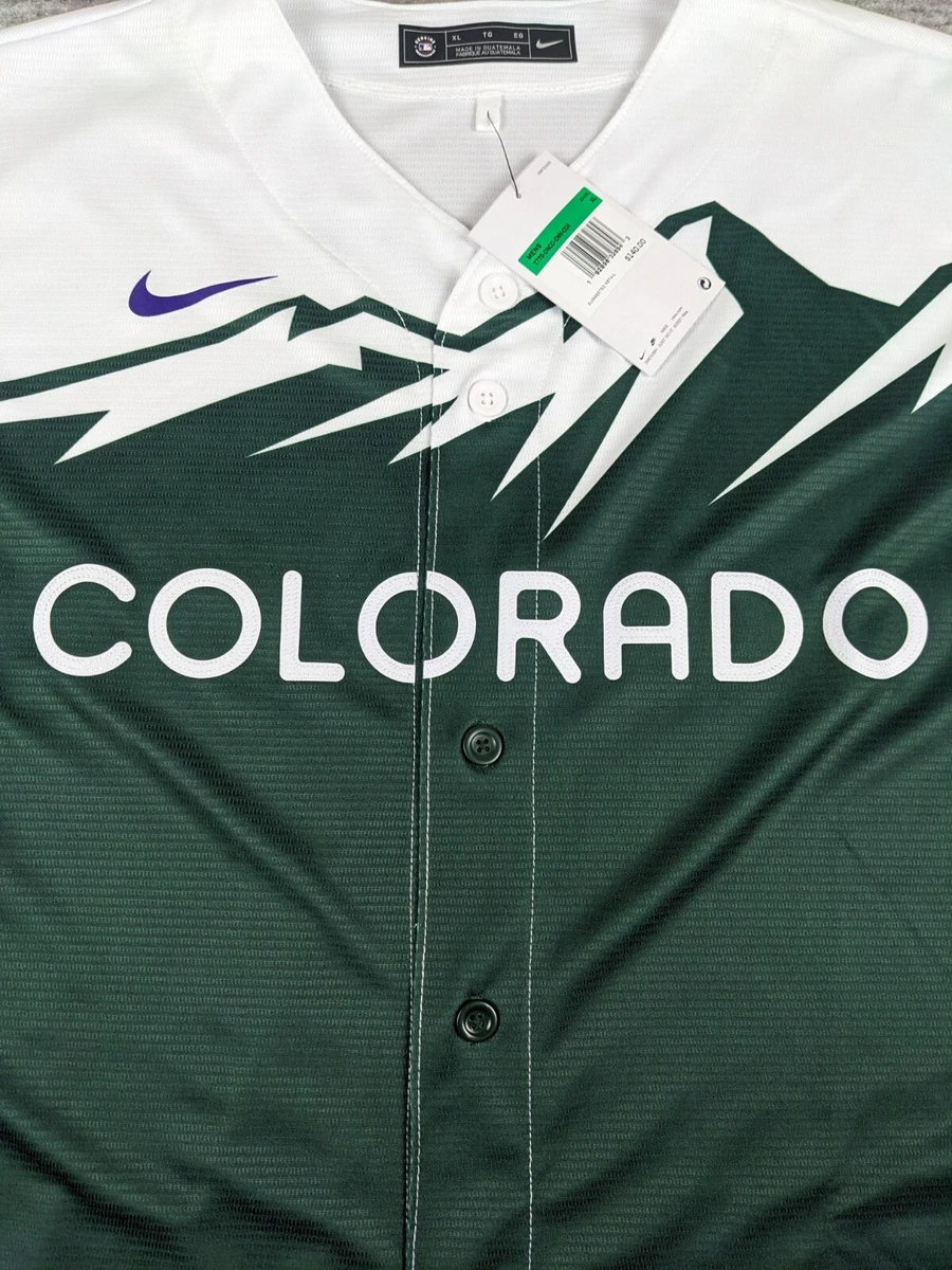 Nike Colorado Rockies City Connect Jersey NWT Size X-Large