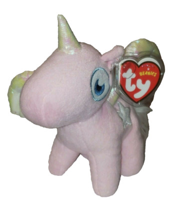 Ty Beanie Baby ANGEL Sky Monster MOSHI MONSTER UK Excl. MWMTs Plush Stuffed Toy