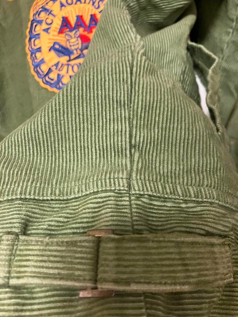 FFA jacket Act Against Automatic green vintage rare length