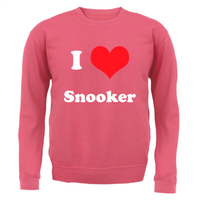 I Love Snooker - Adult Hoodie - 147 World Crucible Player Cue Sullivan