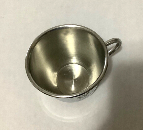 VTG United States Congress Seal Engraved Salisbury Fine Pewter 2-7/8” Cup MARKED - Picture 8 of 9