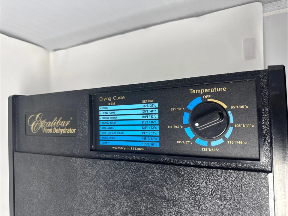 Excalibur 5-Tray Food Fruit Dehydrator Econ 2500 Complete with Screens And Door - Image 2 of 4