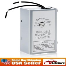 58033 Single Speed Adjustable Thermostat for ...