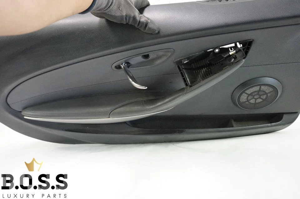 2004-2005 宝马 645CI E63 门装饰面板左驱动器内部原始设备制造商 — 第 4/4 张图片