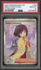 Pokemon Erika's Invitation 151 MEW EN Ultra Rare #196 PSA 10 Gem Mint