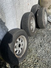 Classic Ford Original Mexico Steel Rims Set of 4