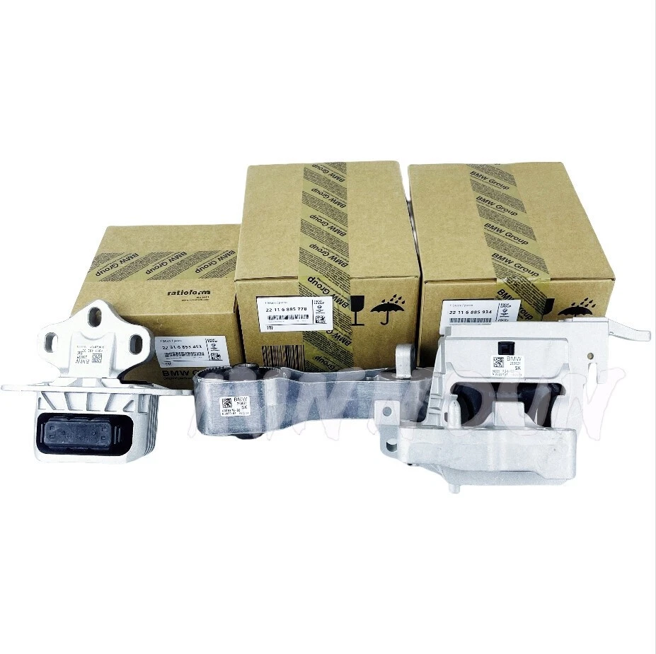 3X NEW L&R Engine&transmission bracket For BMW X1 X2 F52 22116885934 22316853453 - Imagem 4 de 4