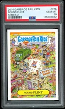 2014 Garbage Pail Kids 97b Where's Waldo ~ Found Flint ~ POP 3 ~ PSA 10 GEM