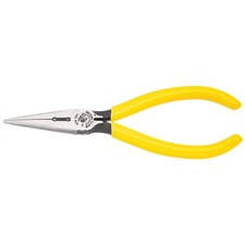 KLEIN TOOLS D203-6H2 Needle Nose Plier,6-5/8" L,Serrated 6LFW7