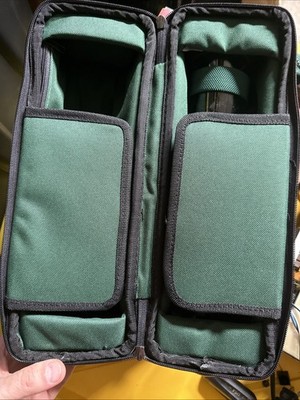 Picnic Time Estate Wine Tote Case Strap & Barware Service for 2 #514-49