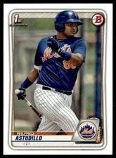 2020 Bowman Prospects Wilfred Astudillo New York Mets #BP-37