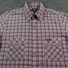 Vintage Wrangler Shirt Mens M Plaid Pearl Snap VTG 70s 80s USA Western 0018