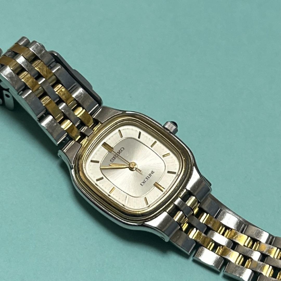As is Women's Seiko EXCELINE 4J41-0AA0 Quartz Watch | eBay