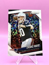 2025 Panini Prizm - Drake Maye #165 White Disco Prizm