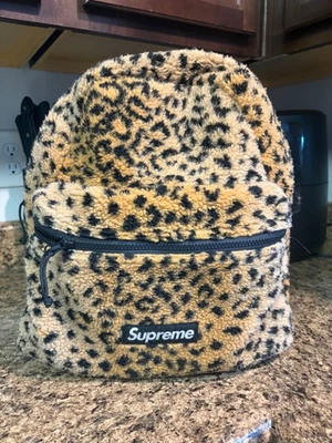 Supreme Fleece Backpack Bags for Men for sale | eBay