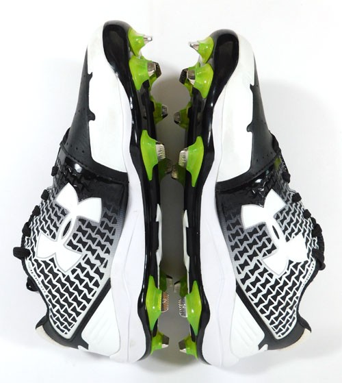 Maryland Terrapins Player Exclusive Under Armour Team C-Low DT Blk/Wht Size 7.5 thumbnail 4