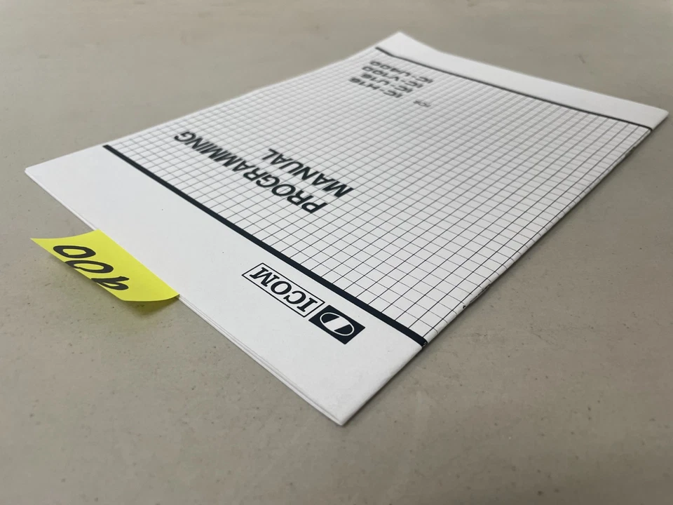 Spanish ICOM IC-R10 RECEIVER SCANNER ORIGINAL INSTRUCTION MANUAL - Image 4 of 4