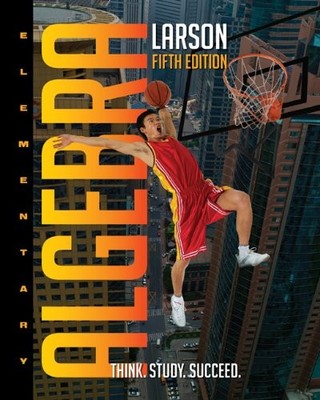 STUDENT SOLUTIONS MANUAL FOR LARSON/HOSTETLER'S ELEMENTARY By Ron Larson