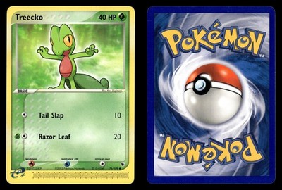 Treecko 76/109 Common Ruby & Sapphire Pokemon Card