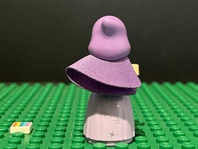 Lego Disney Princess Purple Fairy Godmother Minifigure w/ Cape dp040