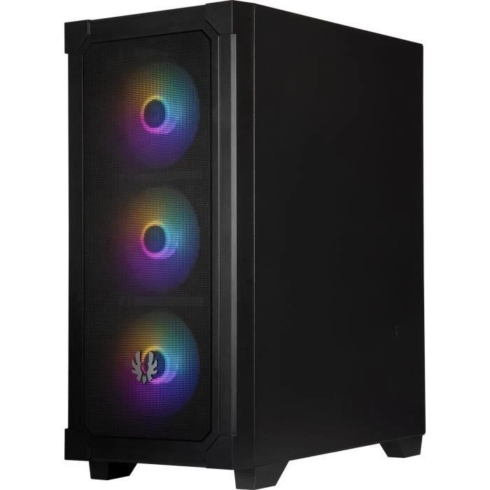 BITFENIX Graph ARGB Noir Boitier PC Moyen tour - ATX - 4 ventilateurs A-RGB - Photo 3/4