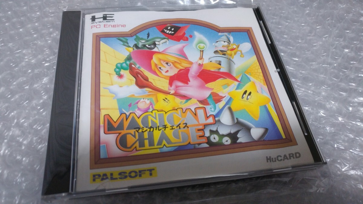 PC Engine Magical Chase PALSOFT HU Card Japan JP free PC Engine Magical Chase PALSOFT HU Card Japan JP free
