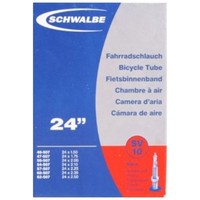 Schwalbe Schlauch 40/62-507 24 SV 40 Mm Butyl [SchläUche] Schwarz