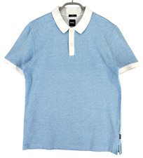 Hugo Boss Men Phillipson 15 Slim Polo Neck Short Sleeve Shirt Size L