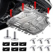14PCS Engine Splash Shield Hardware Kit, Lower Cover Pin Screws and Clips, 90...