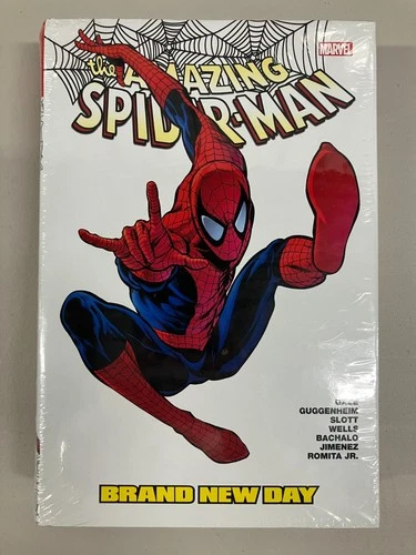 SPIDER-MAN BRAND NEW DAY  OMNIBUS HC VOL 1 PHIL JIMENEZ DM VARIANT COVER-SEALED!