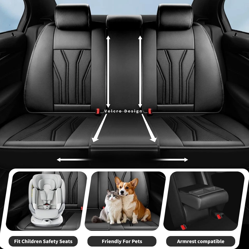 Fundas de asiento de auto Fit Equinox para Chevrolet/Chevy Equinox 2011-2024 2025. Premium Foto 3 de 4