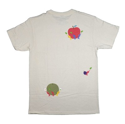 ぷりんぐみん Pikmin New Adult T-Shirt - Fruit Carrying Pikmins Front & Back | eBay