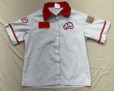 Youth Chums Awana Clubs Button Down Uniform Shirt. Youth Size 12 Vintage