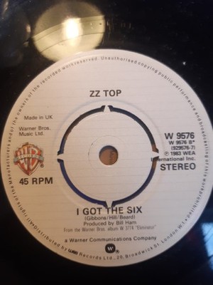 ZZ Top - Sharp Dressed Man - Used Vinyl Record 7 - 71 - F34z