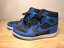Jordan 1 Retro OG High Dark Marina Blue Size 11 Pre-Owned 555088-404