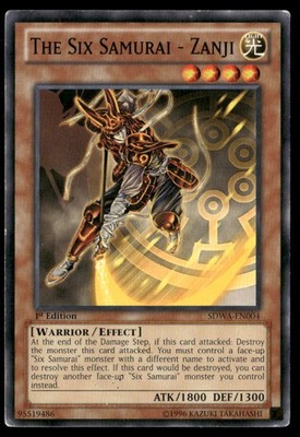 The Six Samurai - Zanji Structure Deck: Samurai Warlords SDWA-EN004 Yugioh LP | eBay The Six Samurai - Zanji Structure Deck: Samurai Warlords SDWA-EN004 Yugioh LP | eBay