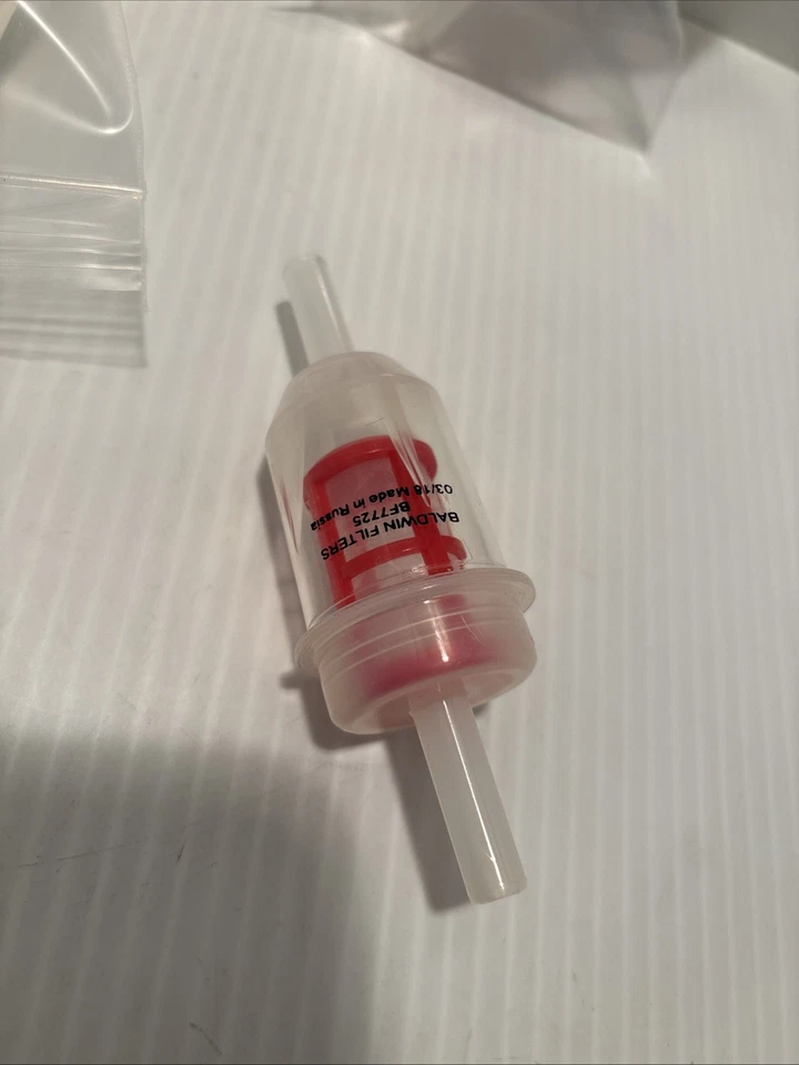 2 FILTROS DE COMBUSTIBLE BALDWIN BF7725 PARA SELECTOS MODELOS MERCEDES-BENZ 66-95 (99) Foto 4 de 4