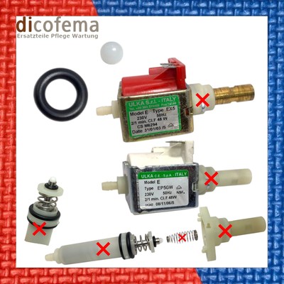 10x Ulka Pumpen Kugel für Saeco Philips HD Intelia Intuita Ulka Hf EP5 EX5 EP5GW