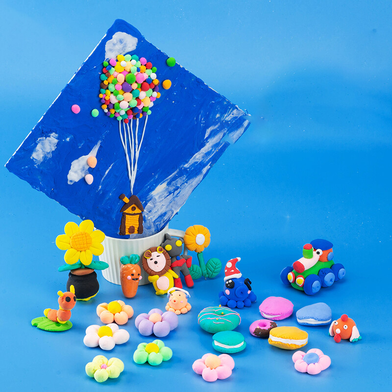 1 Box/20g Soft Oven Bake Polymer Clay Modelling Block Art & Craft Kids 10 Colour eBay