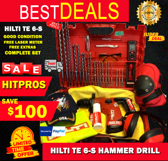 Hilti Te 24 Hammer Drill Prewoned 